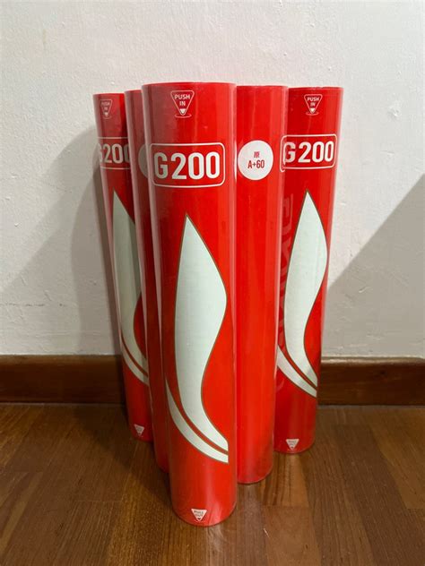 Lining G200/A+60, Sports Equipment, Sports & Games, Racket & Ball ...