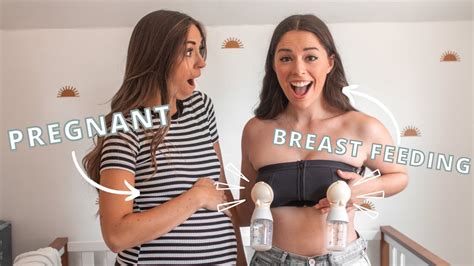 i'm making milk!!! how I'm breastfeeding without giving birth - YouTube