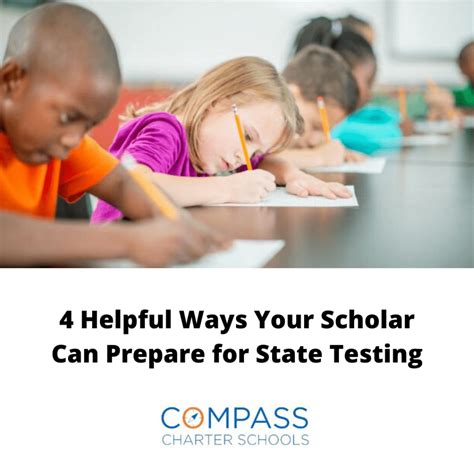 helpful ways  scholar  prepare  state testing compass