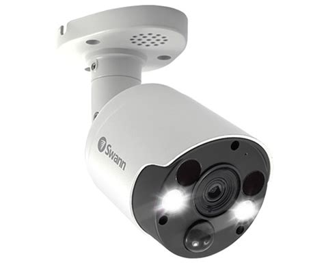 Swann NHD-885MSFB 4K Thermal Sensing Spotlight Bullet IP Security ...