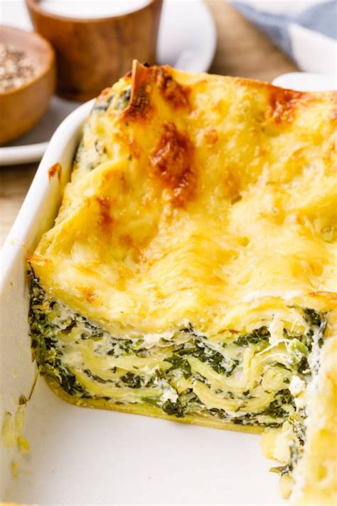 Homemade Spinach Lasagna (Easy and So, So Good!) - Nurtured Homes