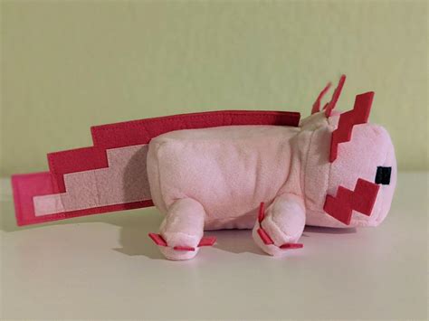 NWT Minecraft 12" Plush Axolotl Caves & Cliffs Mojang Mattel 2021 ...
