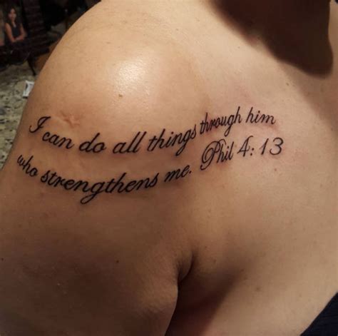 28 Uplifting Bible Verse Tattoo Designs - TattooBlend