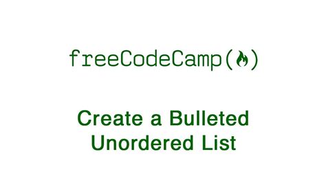 how to create bulleted list in html