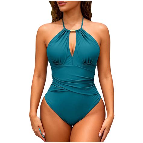 Bixock Bathing Suits for Women,Women One-Piece Set SwimsuitSwimsuits