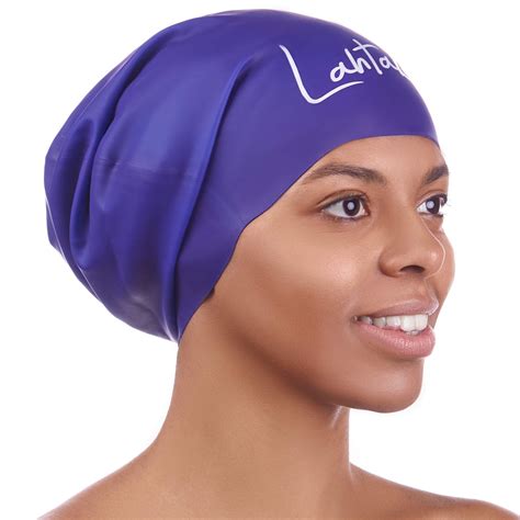 Buy Long Hair Swim Cap - Swimming Caps for Women Men - Extra Large Swim ...