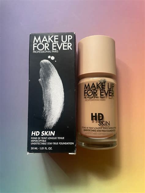 make up forever hd skin foundation - 1R12, Beauty & Personal Care, Face ...