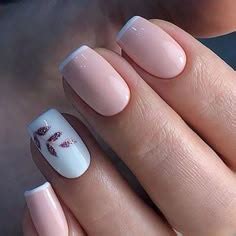 Las mejores 140 ideas de Uñas de gel cortas | uñas de gel cortas ...