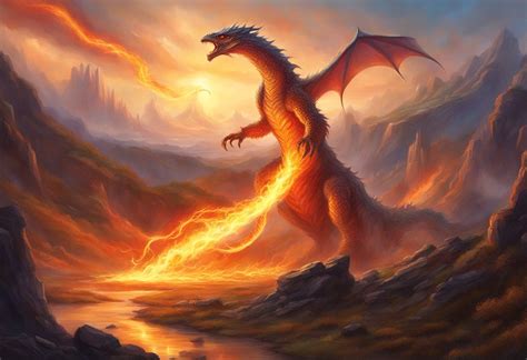 Fire-breathing Monster: Mythical Creatures - Mythical Encyclopedia