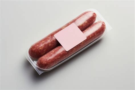 Sausage chub packaging meat food | Premium Photo - rawpixel