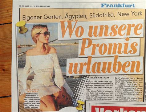 Bild newspaper 16.08.2014 | Galia Brener