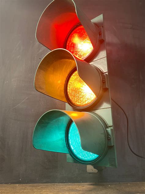 Original Italian Traffic Light From the 90s - Etsy