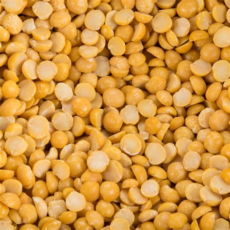 Dried Yellow Split Peas - 20 lb.