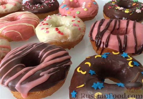 Пончики, рецепты на RussianFood.com: 260 рецептов пончиков