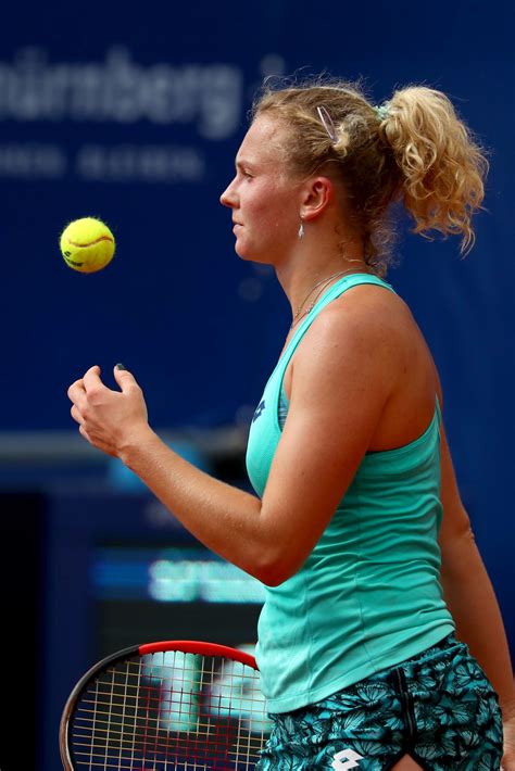 Siniakova Tennis Player : Nuremberg, Germany - May 24, 2019: Czech