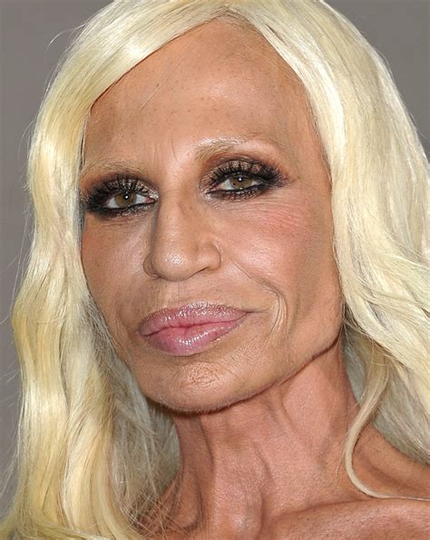 See Donatella Versace's Shocking Transformation Right Before Your Eyes