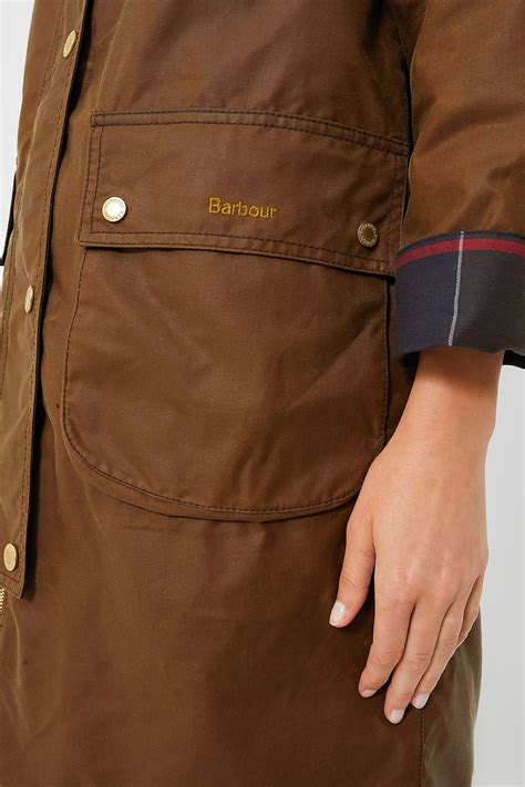 Tan Townfield Wax Jacket | Barbour