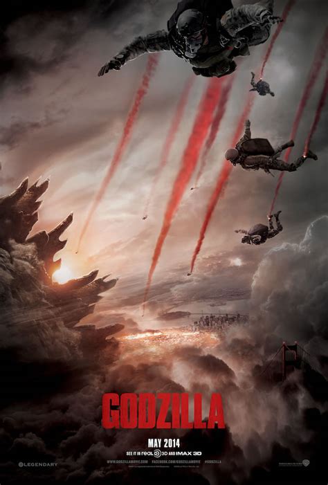 GODZILLA Trailer Starring Aaron Taylor-Johnson, Elizabeth Olsen