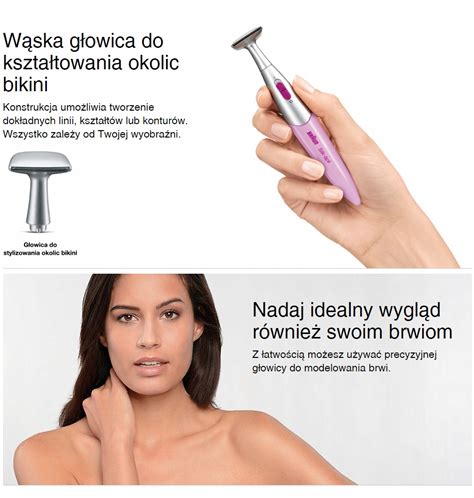 TRYMER BRAUN FG 1100 (okolice bikini) + SZABLONY - 6741599352 ...