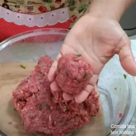 Bolinho de Carne Moída Frito – NaColher