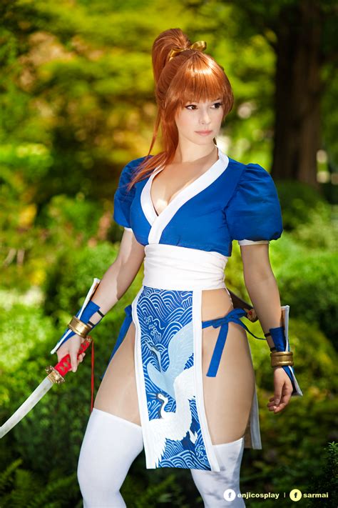 Kasumi - Dead Or Alive cosplay I. by EnjiNight on DeviantArt