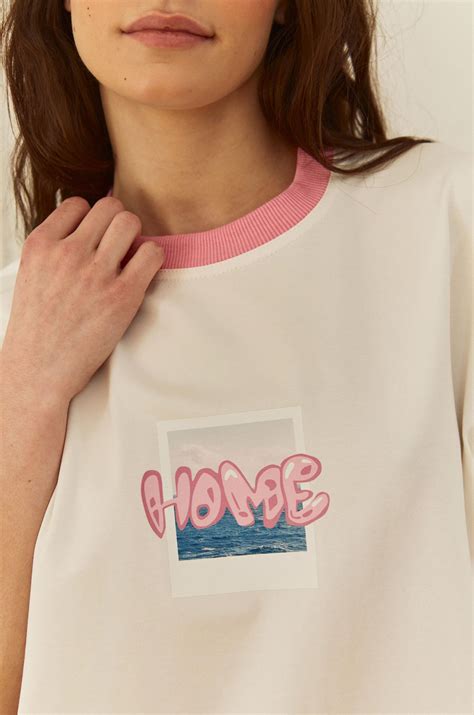 Футболка з принтом "Home"