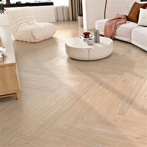 32 Pack 36" x 6" Vinyl Flooring Peel and Stick Light Wood Look Vinyl ...