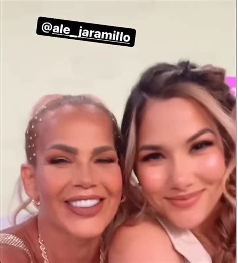 Así fue el momento tras cámaras de Alejandra Jaramillo y Niurka Marcos