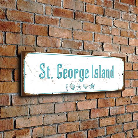 St Geoge Island | Beach House Decor | Beach Lover Gift