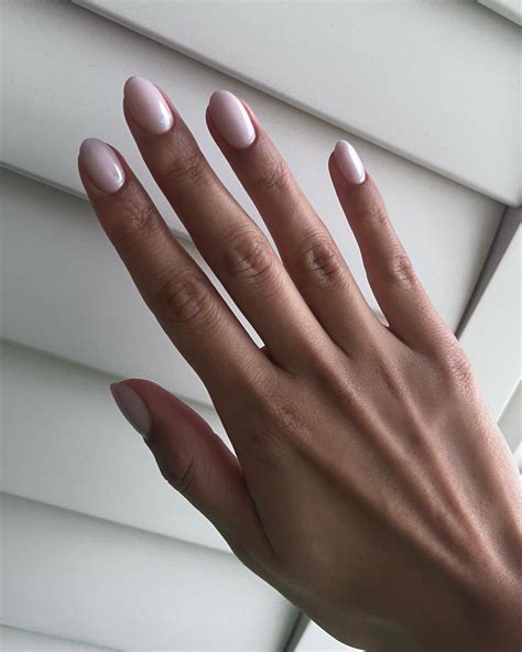 All White Nails