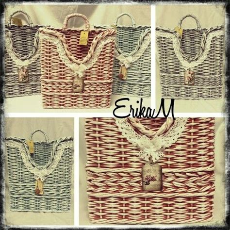 Handmade Paper Baskets | Weaving Crafts