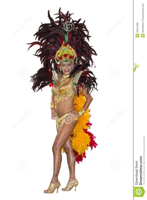 Carnival, Samba Dancer. stock photo. Image of game, national - 40575468