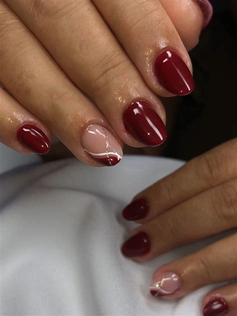 Unhas Curtinhas Vermelhas - Alongamento de unhas curtinhas | Ideias de decoração para unha, Unhas ...