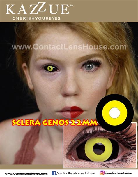 genos mm scleral contacts lens