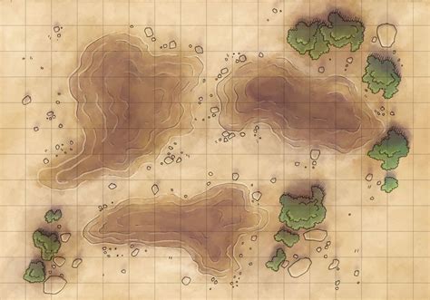 Desert Maps: Grid Quicksand by Caeora.deviantart.com on @DeviantArt
