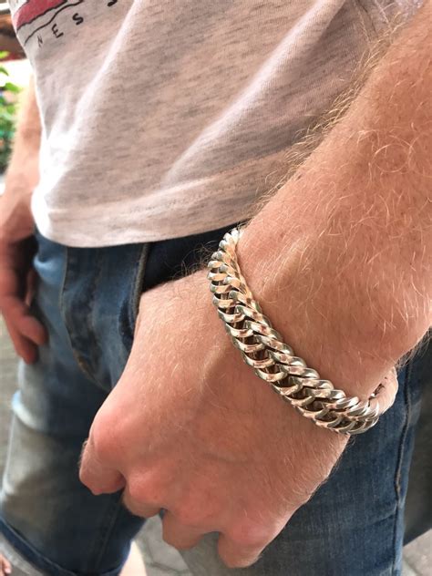 Мужской браслет серебро 925 пробы в интернет-магазине на Ярмарке ...