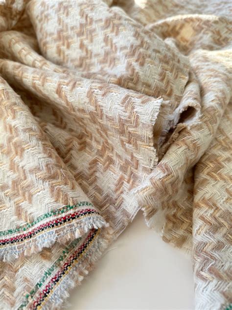 Купить Твид гусиная лапка beige (Италия) с доставкой по всей России ...