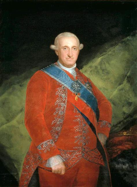 Portrait of Charle IV of Spain - Франсиско де Гойя