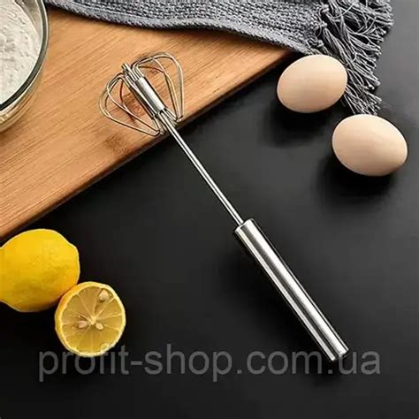 Портативный полуавтоматический ручной венчик Cookkiss 33см/ миксер для ...