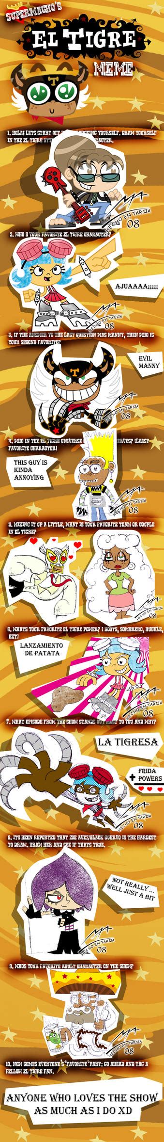 el tigre meme by generationm on DeviantArt