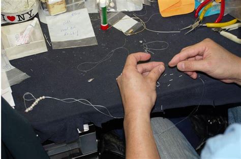 pearl restringing   pearl clasp