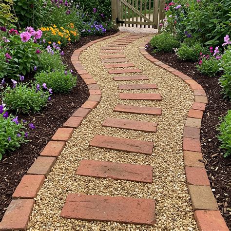 cheap diy garden path ideas