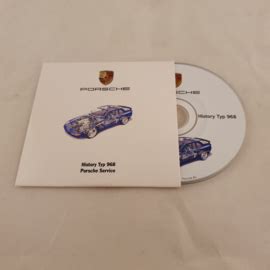 Porsche 968 mini-CD/DVD | Porsche livres et brochures | Flatsix ...