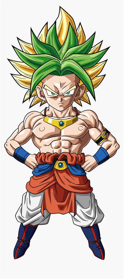 Clip Art Broly Goku Fusion - Dragon Ball Z Broly Fusion, HD Png ...