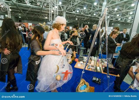 Makeup and Hair Artists Competition Editorial Stock Photo - Image of ...