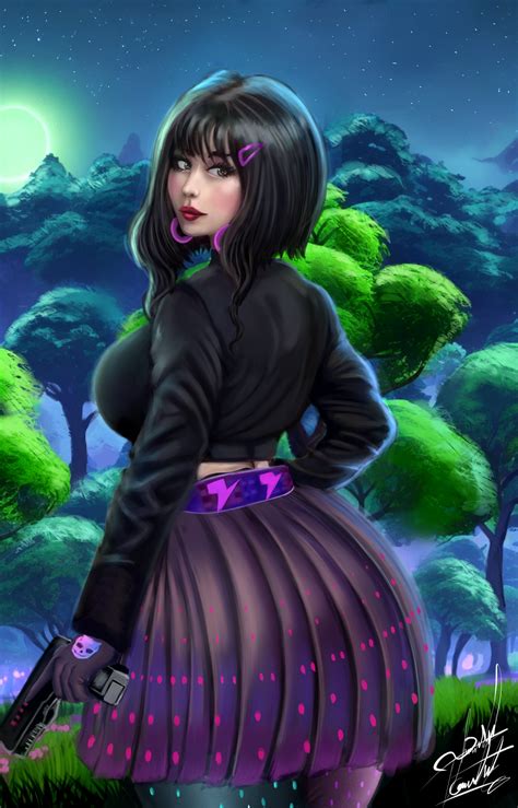 ArtStation - Fortnite - Skin Evie