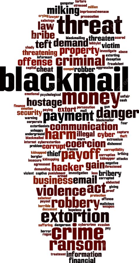 Cloud Concept Vector Hd Images, Blackmail Word Cloud Concept, Payout