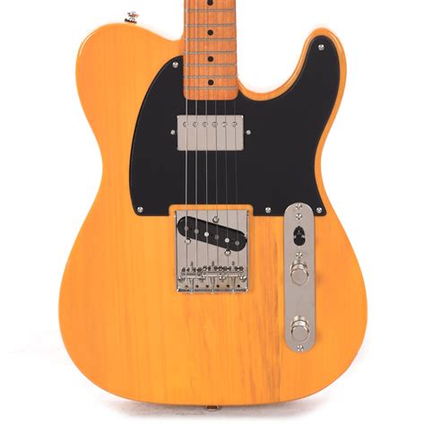 squier classic vibe  telecaster hs maple neck butterscotch blonde