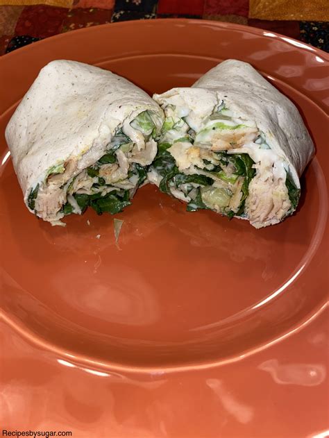 Buffalo Chicken Wraps - Recipes By Sugar