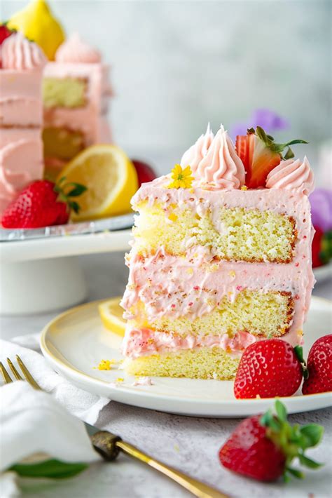 delightful strawberry lemonade cake recipes sweet tangy summer treat
